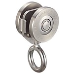 ダイケン 3号ステンレスドアハンガー用リング付単車2型