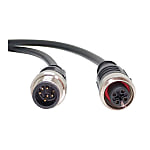 M12 A-Code 4-Pin Double-Ended Connector (Male + Female)