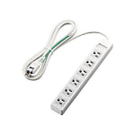 Power Strip Compatible With 3-Pin Plug