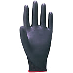 Unlined Palm Coating Gloves Kemisoft Black