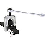 手動式フレキ管ツバ出し工具(ギアレンチ式)