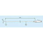 T&D ふっ素樹脂被覆センサ TR-5106
