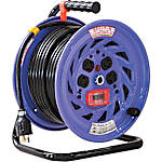 電工ドラム ロック(引掛)式コンセントドラム