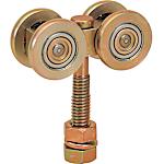 ハンガーレール用複車(スチール製)