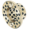 Oil Free Bushing - Brass Alloy, Shouldered and Flanged Thrust