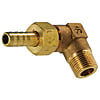 Hose Fittings - 90 Degree Elbow, Threaded, Barbed