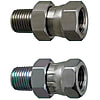 Fitting for Hydraulic Pressure / Water Pressure, Straight Type, PT Male Thread / PF Female Thread, -Straight / Male-