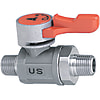 Compact Ball Valves/Stainless Steel/PT Male/PT Male