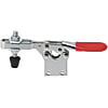 Horizontal Toggle Clamp - Straight Base, Tip Bolt Adjustable, Tightening Force 2352 N