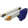 Plastic Chain Conveyors - Dual Track, End Drive, 3-Groove Frame, Sprocket Diameter 57 mm