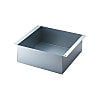 Uncoated Panel Box - 2 Handles, Stainless Steel, RUBTN Series