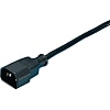 AC Cord - Fixed Length, UL/CSA, Single Sided, Straight C13 Plug