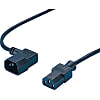 AC Cord - Fixed Length, UL/CSA, Double Ended, C14 Plug