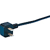 AC Cord - CCC, Single Sided, L-Shaped Plug