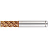 AS Coated Powdered High-Speed Steel Roughing End Mill, 45° Spiral/Short, Center Cut