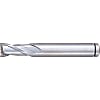 Powdered High-Speed Steel Square End Mill, 2-Flute, Short/Non-Coated Model