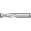 Powdered High-Speed Steel Square End Mill, 2-Flute/Regular/Non-Coated Model