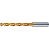 HSS Solid Drill Bits - End Mill Shank, TiN Coated, Regular
