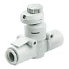 Flow Controls - Inline, with Indicator, Polybutylene, Meter Out/In, Push-Lock, AS-FS Series