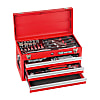 Tool set TSH4509 (red, silver, black)