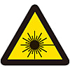PL warning label (simple type) PL-8 laser beam