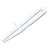 PTFE Flat Nose Tweezers with Guide