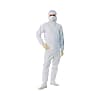 Cleanroom Wear Hood Integrated Coveralls (Unisex) White