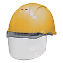 DIC 透明バイザーヘルメット(シールド面付) AA11EVO-CS KP 黄色/スモーク