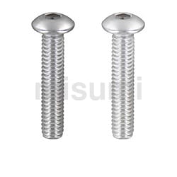 [Clean &amp; Pack] Socket Button Head Cap Screw - Stainless Steel, Single Item (SHD-SBCB3-10)