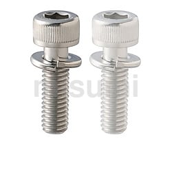 [Clean &amp; Pack] Hex Socket Head Cap Screw with Spring Washer (SHD-SCBZ6-20)