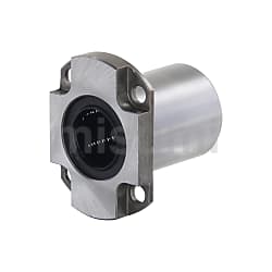 Flanged Linear Bushing - Compact, Single[RoHS Compliant]