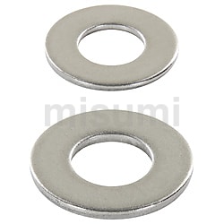 Flat Washer - Stainless Steel, Sold in Box, Single Item Sale [RoHS Comliant] (E-BOX-GSPWF12)