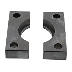 Plates for Gas Springs with Linked System -Vertical setting type / Square lower groove- (FFC75)