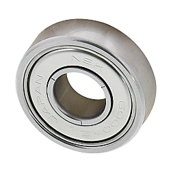 Ball Bearing, Heat Resistant/Grease Filled/Max Operating Temperature 230Deg.C (KB6200ZZ)
