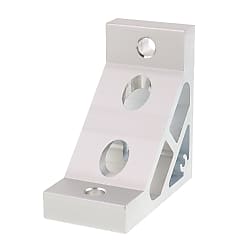 8-45 Series (Groove Width 10 mm) - For 1-Row Groove - Extruded Extra Thick Bracket for 50 Square (HBLUW8-50-SEP)