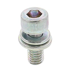 Bolts with Built-in Spring Washer Bulk Packages (500 pcs. per Package) (HCBST6-15)