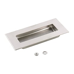 Stainless Steel Recessed Handle, Male Thread Mount Type (UWAUNS120)
