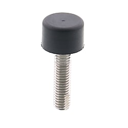 Shock Absorption Stoppers - Bolts with Low Elastic Rubber Head (UNST4-10)
