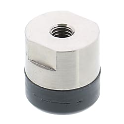 Urethane Coated Magnets - Threaded / Tapped (HXX16)