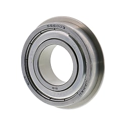 Deep Groove Ball Bearing with Retaining Rings/Double Shielded/Stainless (SB6206ZZNR)