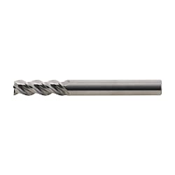 Carbide Square End Mill for Aluminum Machining, 3-Flute / 3D Flute Length (Regular) Model (SEC-ALHEM3R0.5)
