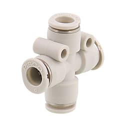 For General Piping, Mini-Type Tube Fitting, Cross A (PZA1/8M)