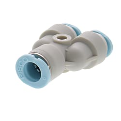 For General Piping, Mini-Type Tube Fitting, Reducing Union Wye (PW1/8-3M)