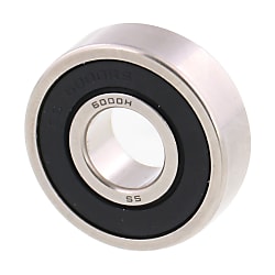 Stainless Ball Bearing, Deep Groove, 6,000H, 6,200H, 6,300H, Metric Series (6305H2RS)