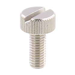 Slotted Knurled Screw (CSMKN-SUSTBS-M6-20)