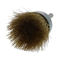 Cup Brush with Brass Shaft (SC-75)