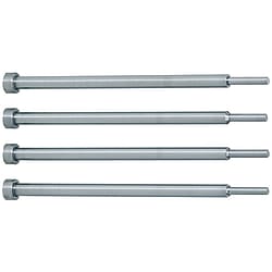 Taperless One-Step Center Pins -Die Steel SKD61+Nitriding/Shaft Diameter (P) Designation (0.1mm Increments) Type-