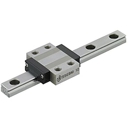 ES Miniature Linear Guides - Wide Standard Blocks (Light Preload / Slight Clearance) [RoHS Compliant]