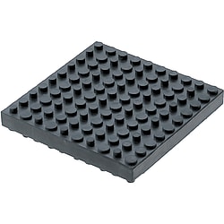 Antivibration Pads/RUBLOCK (for Low Frequency)/Standard (RUBLOC18-180-180)