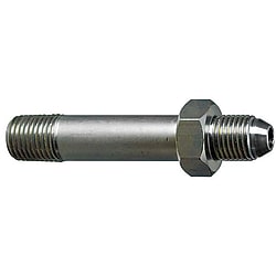 Fitting for Hydraulic Pressure / Water Pressure, Long Straight Type, Male Thread for Both PT / PF, -Long Straight / Male- (YCPLFP44F)
